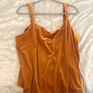 Velvet tank top (never used)
